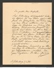 Nachlass Franz Steindachner, Brief von Oscar Andrevic Grimm an Franz Steindachner (09.10.1902), Inv.Nr. 177.01, Seite 1